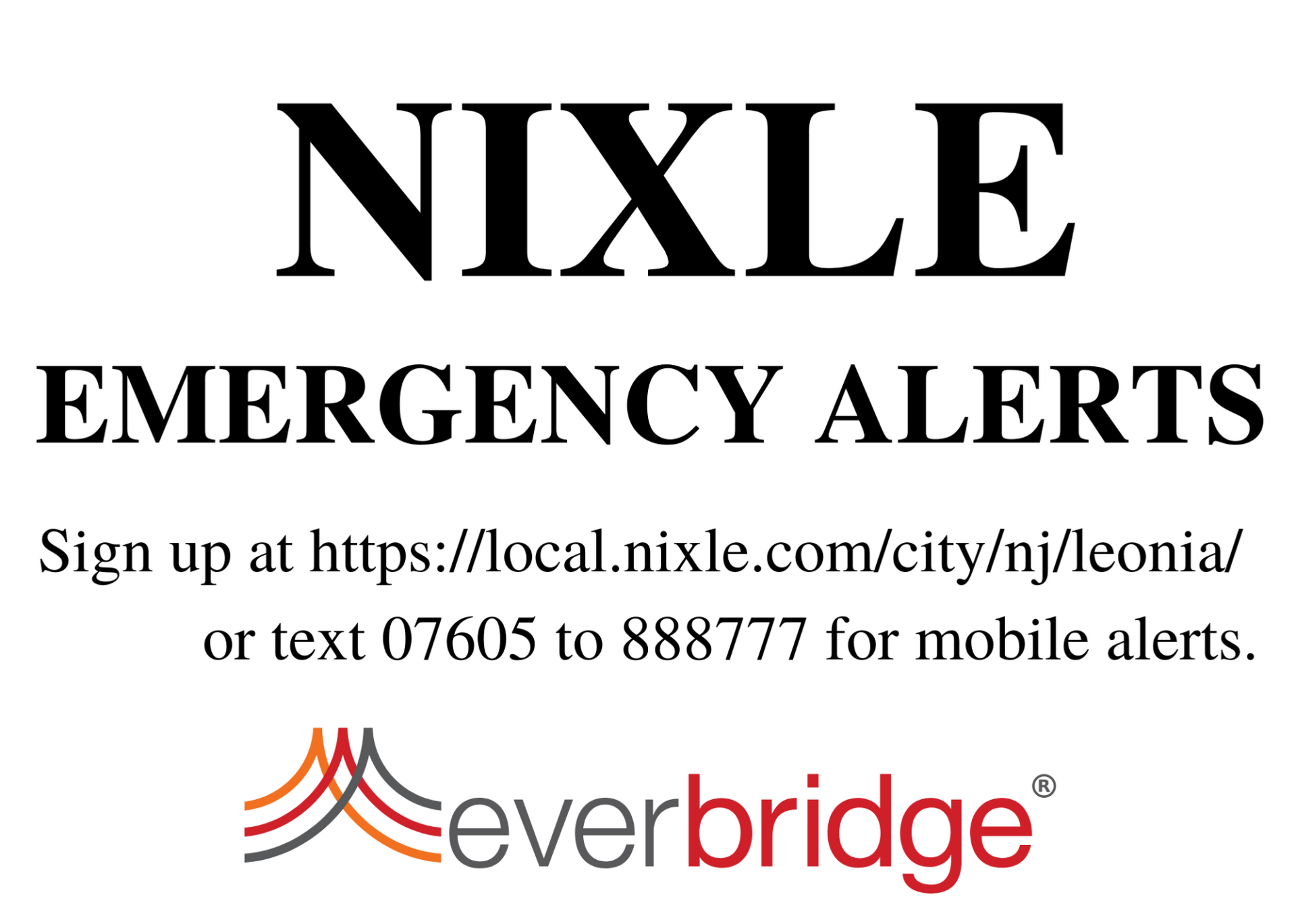 Nixle Signup Image