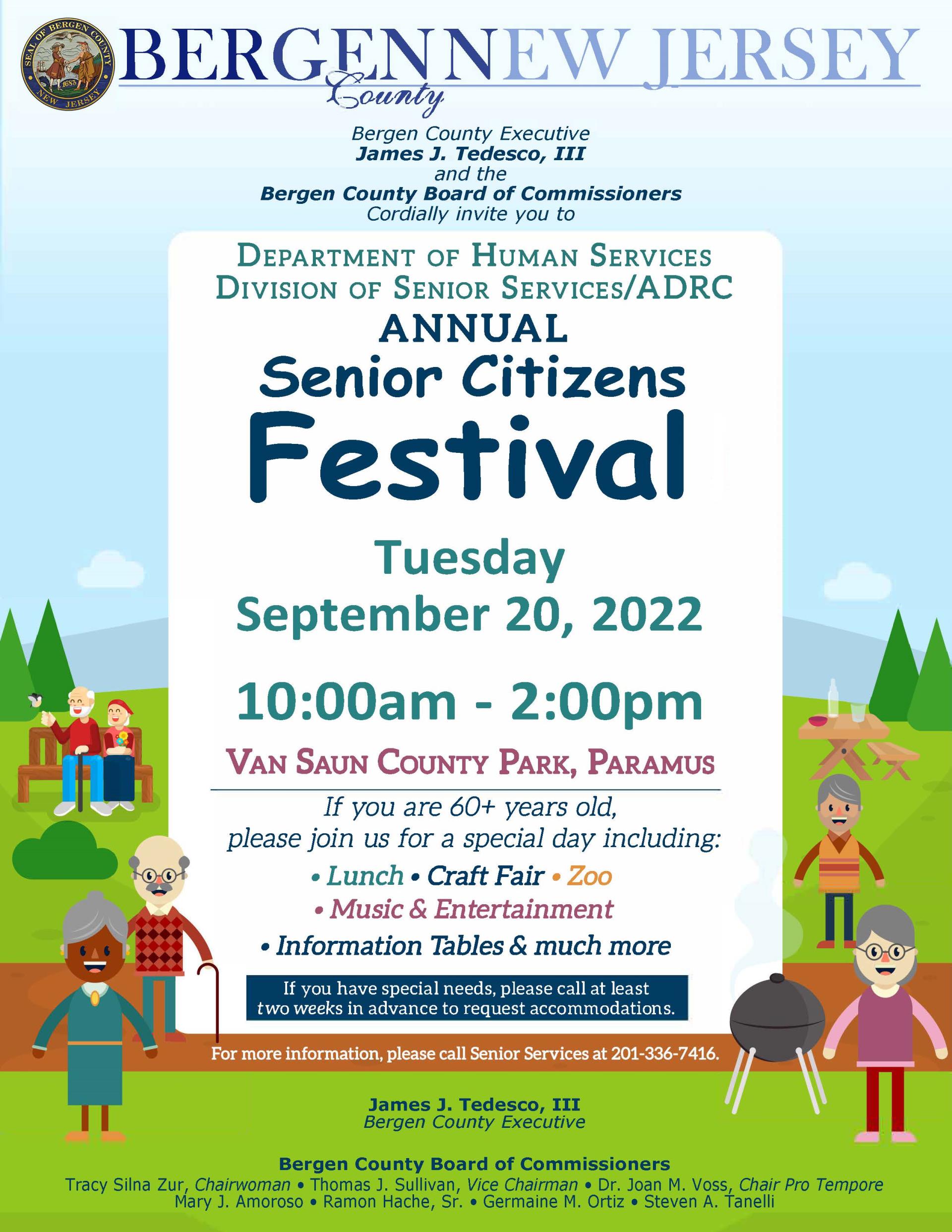 Senior Festival Flyer 2022