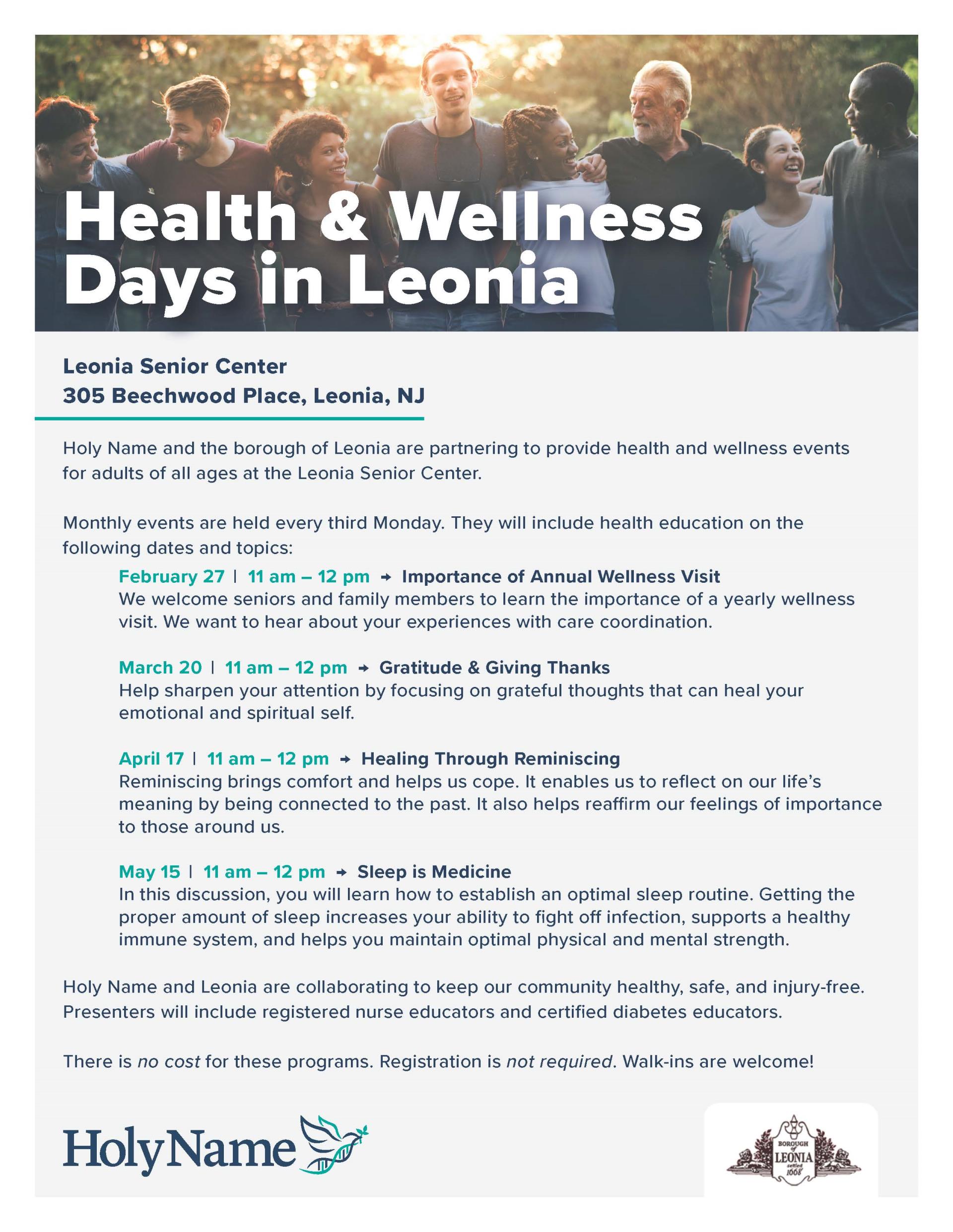 Jan23_LeoniaHealthAndWellnessDaysFLYER (2)