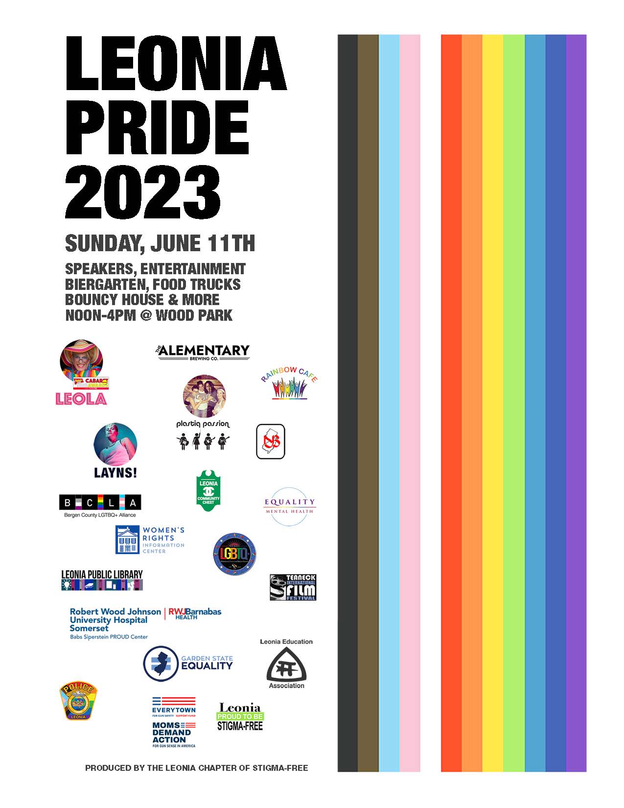 Leonia Pride Poster 2023